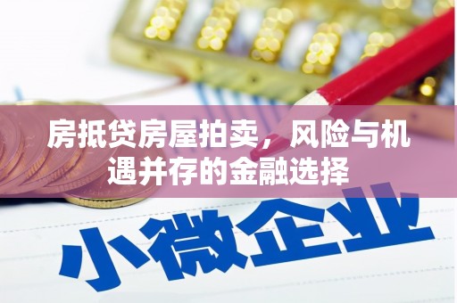 丹寨房抵贷房屋拍卖，风险与机遇并存的金融选择