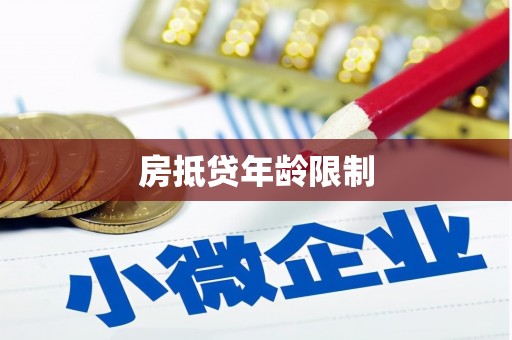 昌江房抵贷年龄限制