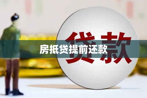 郊区房抵贷提前还款