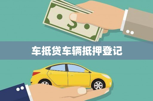 蚌埠车抵贷车辆抵押登记