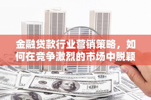 罗庄金融贷款行业营销策略，如何在竞争激烈的市场中脱颖而出？