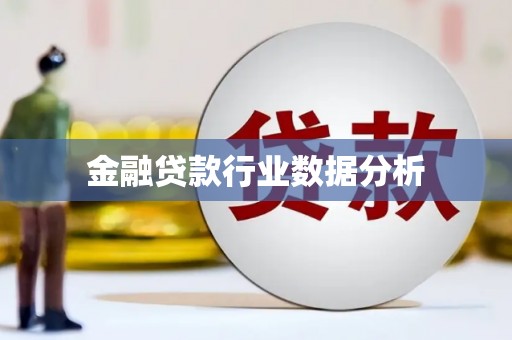 潮安金融贷款行业数据分析