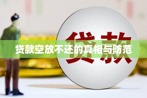 岳池贷款空放不还的真相与防范